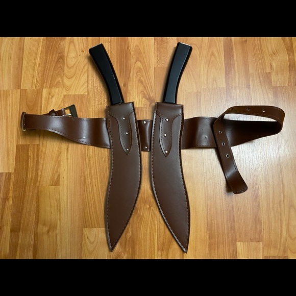 New Knives for Cosplay Costume, Blades, Kukri - not sharpened - Picture 3 of 12